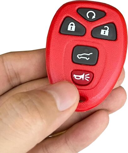 Car for GMC Key Shell Case Replacement Key Cover Fit for GMC Acadia Yukon Chevy Suburban Tahoe Traverse Cadillac Escalade SRX Buick Enclave Saturn Outlook (Black) in Kuwait