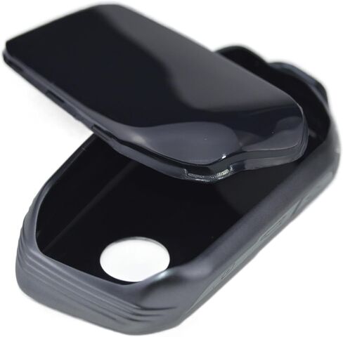 Sleek Metallic Silver Black(Titanium Color) Key Fob Cover for Latest 2023-2025 BMW 7 Series i5 i7 iX X1 X2 X3 X5 X6 X7 XM 530i 540i 760i 840i M60i M70 M5 M50i M60i M235 Alpina XB7 in Saudi Arabia