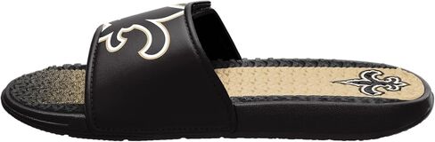 FOCO Pittsburgh Steelers NFL Mens Team Stripe Gel Slide - M in Saudi Arabia