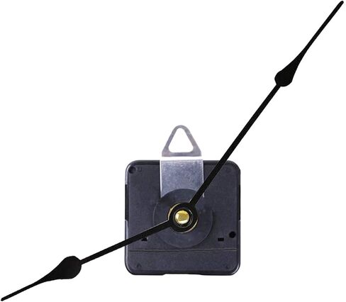 High Torque I Shaft Hands Quartz DIY Wall Clock Movement Mechanism with 9.1 Inch Long Spade Hand Battery Operated Repair Parts Replacement, 5/32 in Max Dial Thickness, 17/25 in Total Length in Saudi Arabia