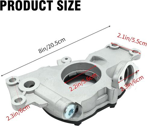 M295 High Volume Oil Pump Kit with Gaskets, Replacement for Silverado Avalanche Sierra 4.8L 5.3L 5.7L 6.0L Engines 1997 1998 1999 2000 2001 2002 2003 2004 in Saudi Arabia