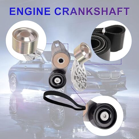 21714847 12 Grooves Fan Tensioner Set Fits for Volvo D13 Truck Engine Replace OE 21714847 20582558 20582557 in Saudi Arabia
