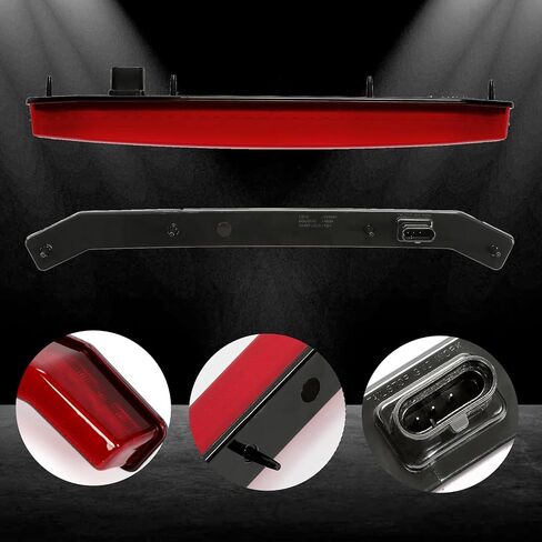 HECASA Center Tail Light Compatible with 2019-2023 Polaris RZR XP 1000 / XP Turbo/XP 4 Turbo/XP 4 1000 Replacement for 2413431 UTV Rear Center Accent Brake Lamp Taillight in Saudi Arabia
