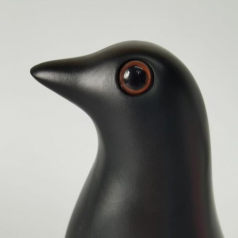 Handcrafted Mid-Century Modern Dove Sculpture Desk Decor - Arts Bird Figurine for Home, Office, Gifts, Bird Lovers & Interior Designers (Wood Color) in Saudi Arabia
