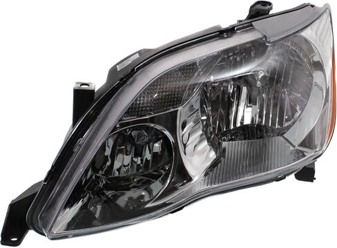 Garage-Pro Headlight Assembly Set For Toyota Avalon 2005-2007 XL/XLS Models Driver & Passenger Side Halogen, Black Finish in Saudi Arabia