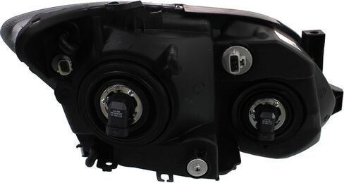 Garage-Pro Headlight Assembly Set For Toyota Avalon 2005-2007 XL/XLS Models Driver & Passenger Side Halogen, Black Finish in Saudi Arabia