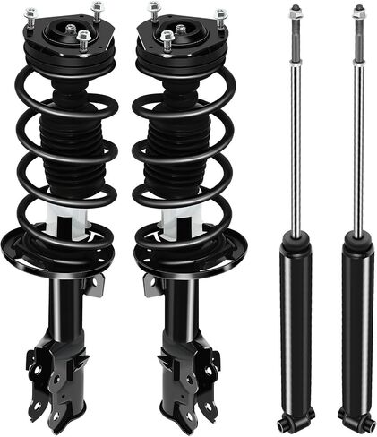 SCITOO Front and Rear Complete Strut Assembly and Coil Spring for Mitsubishi Outlander 2007-2009 Struts Shocks Replace 272438 349040R 37310 - Set of 4 in Saudi Arabia