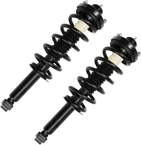 Detroit Axle - 2.4L Struts Suspension Kit for 2011-2019 Dodge Journey, 4 Front and Rear Struts with Coil Spring Assembly 2 Sway Bar End Links 2012 2013 2014 2015 2016 2017 2018 Replacement in Saudi Arabia