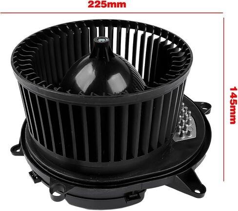GELUOXI HVAC سخان منفاخ مروحة المحرك مع استبدال المقاوم لمرسيدس W166 ML250 ML350 GL350 X166 W166 GLE400 C292 1666906100 in Saudi Arabia