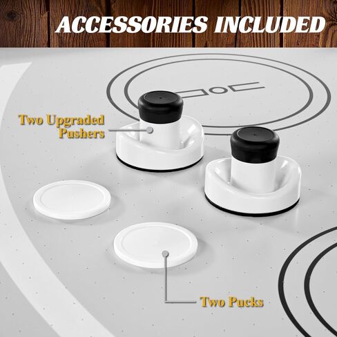 Barrington Billiards Urban Arcade Collection Air Hockey with Accessories, Perfect for Family Game Rooms in Kuwait