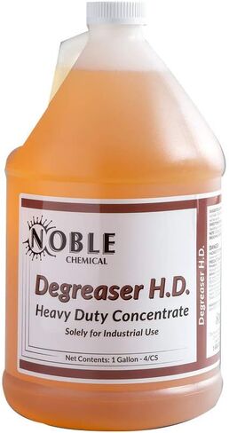 Noble Chemical 1 Gallon / 128 oz. Heavy Duty Degreaser - Pack of 4 in Saudi Arabia