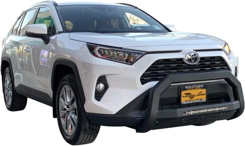 VANGUARD VGUBG-2000-1190BK-LED Black Powdercoat Optimus LED Wide Bull Bar | Compatible with 14-21 Acura MDX / 19-25 Honda Passport / 16-22 Honda Pilot / 17-25 Honda Ridgeline in Saudi Arabia