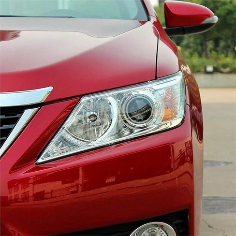 Compatible For Toyota Camry 2012 2013 2014 Car Front Headlight Cover Transparent Headlamp Cover Lampshade Car HeadLamp Glass Lens Shell(1PCS Left Side) in Saudi Arabia