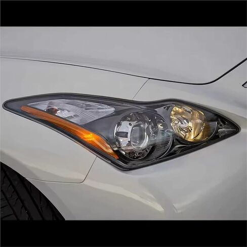Compatible For Infiniti G Series G37 2 Doors Coupe 2009 2010 2011 2012 2013 Headlamp Lens Cover Headlight Shell Transparent Glass Lampshade(1PCS Left Side) in Saudi Arabia