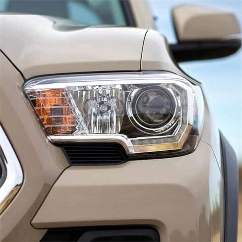 Compatible For Toyota Tacoma 2016 2017 2018 Front Lamp Shade Headlight Mask Shell Transparent Cover Lens Replace The Original Lampshade(1PCS Right Side) in Saudi Arabia