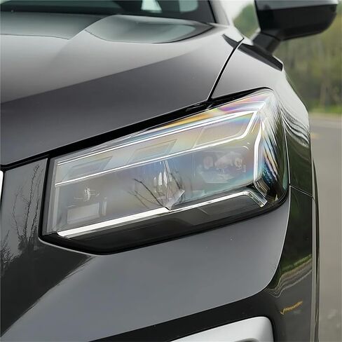 Compatible For Audi Q2 Q2L 2022 2023 2024 Lampshade Headlamp Shell Lampmask Headlight Cover Transparent Shade Lens(1PCS Left Side) in Saudi Arabia