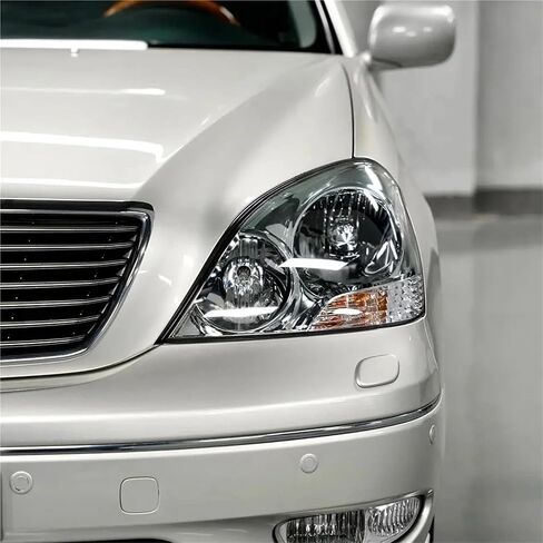 Compatible For Lexus LS LS430 LS460 LS600 1999 2000 2001 2002 2003 Car Headlamp Lens Cover Headlight Glass Lamp Shell Transparent Lampshade(1PCS Right Side) in Saudi Arabia