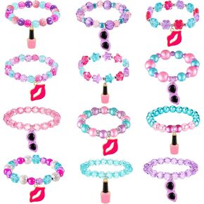 Sasylvia 12 Pcs Softball Bracelets Bulk Softball Goodie Bags Softball Party Favors Softball Jewelry Charm for Women Teens Sport Birthday Party Christmas Gifts Baseball Favor for Team in Kuwait
