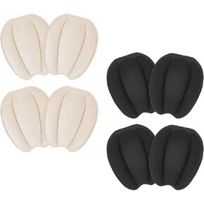 4 Pairs Tongue Pads for Shoes,Heel Cushions for Womens Shoes, Non Slip Heel Inserts,Size Large, Reduce Friction in Saudi Arabia