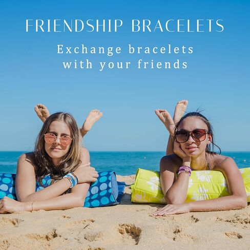 Giovanchi 42PCS Friendship Beaded Bracelets for Women Trendy Boho Surfer Heishi Bracelet Stack Clay Beaded Bracelets Bulk Cute Preppy Bracelet Gifts Jewelry in Saudi Arabia