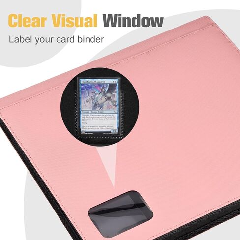 ProCase Top Loader Binder for Cards, Holds 324 Toploaders with 9 Pockets, Toploader Storage for Trading Cards or Sports Cards, compatible with TCG, MTG in 3"x4" Toploaders -Yellow in Saudi Arabia