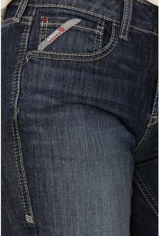 ARIAT Women's Fr Avelynn Medium Wash Duralight Stretch Slim Work Jeans - 10039658 32 LNG in Saudi Arabia