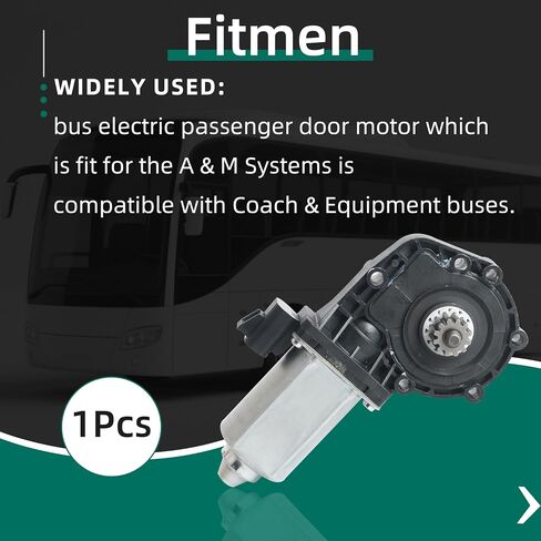 Bus Electric Passenger Door Motor P100047,Fit for A & M Systems,Compatible with Coach & Equipment Buses,Replace# 113260 13260 21252144 6092-ECC 800-171 in Saudi Arabia