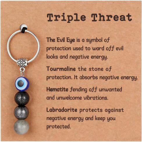 Evil Eyes Crystals Keychain Evil Eyes Charm Gifts Inspirational Keychain For Women Bag Purse Charms in Saudi Arabia