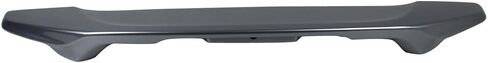 Trunk Spoiler W/Brake Light Compatible with 2016-2021 Honda Civic, Factory Style Unpainted Black ABS Rear Boot Deck Lid Wing Replacement by IKON MOTORSPORTS, 2017 in Saudi Arabia