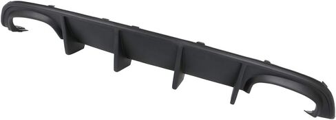 FREEMOTOR802 Compatible with 2015-2023 Dodge Charger SRT Quad Exhaust Rear Bumper Diffuser, Unpainted Black PP Spoiler in Saudi Arabia