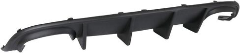 FREEMOTOR802 Compatible with 2015-2023 Dodge Charger SRT Quad Exhaust Rear Bumper Diffuser, Unpainted Black PP Spoiler in Saudi Arabia