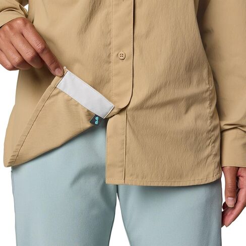 Columbia Wild Cast Long-Sleeve Shirt - Women's, Beach, L in Saudi Arabia