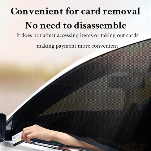 Car Screen Window Anti Mosquito and Insect Repellent car Curtains car mesh Cover Side Window Mosquito net Sunshade Universal Type in Saudi Arabia
