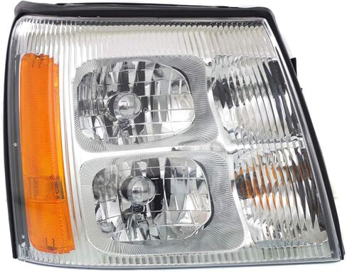 Garage-Pro Headlights Assembly, Driver Passenger Side For Cadillac Escalade 2002 Halogen With Bulbs, Fits Base, Replaces# 15181851, 15181850 in Saudi Arabia