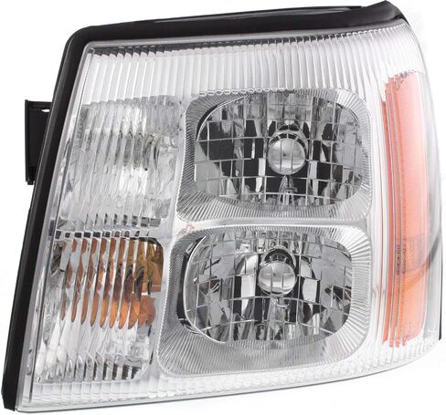 Garage-Pro Headlights Assembly, Driver Passenger Side For Cadillac Escalade 2002 Halogen With Bulbs, Fits Base, Replaces# 15181851, 15181850 in Saudi Arabia
