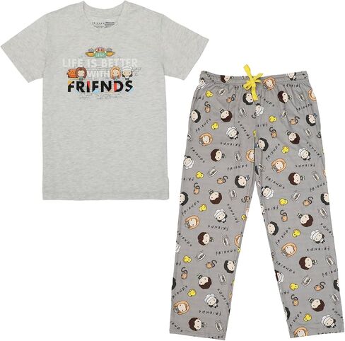 Bioworld Friends TV Life Is Better With Friends Women's Sleep Set in Saudi Arabia