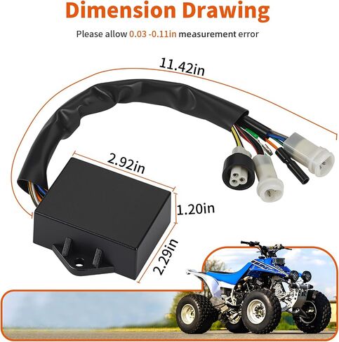 Ignition Control Module CDI For Yamaha Warrior 350 YFM350X 1987 1UY-85540-20-00 in Saudi Arabia
