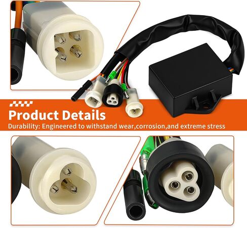 Ignition Control Module CDI For Yamaha Warrior 350 YFM350X 1987 1UY-85540-20-00 in Saudi Arabia