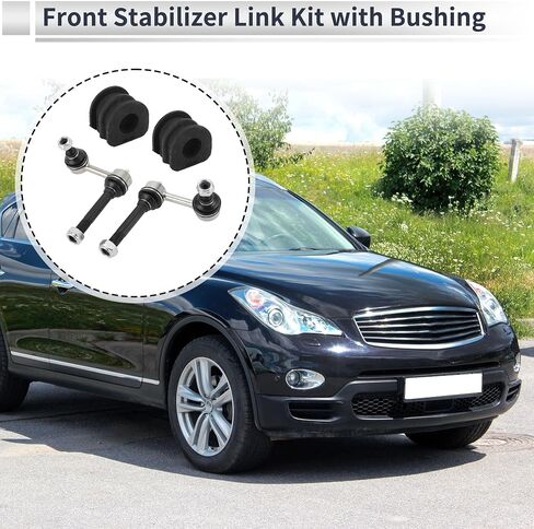 Front Stabilizer Bar Links with 2 Pcs Bushing for INFINITI Q50 2014-2019 Sway Bar Link Kits Suspension Bar End Links No.K750193/K750194/K200283 1 Set in Saudi Arabia