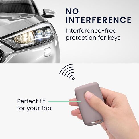 غطاء مفتاح kwmobile متوافق مع Mazda 3-Button CX30 CX50 CX60 CX90 MX-30 - حافظة حماية حامل مفتاح السيارة من السيليكون الناعم - سحابة أرجوانية in Saudi Arabia