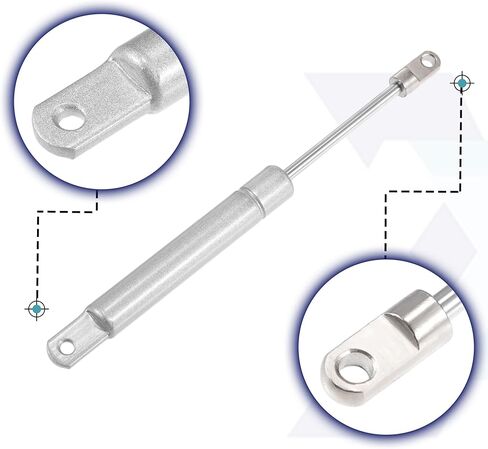 X AUTOHAUX 2 Pcs 6 Inch 10Ib/45N Silver Tone Lift Supports Struts Shocks Gas Spring Universal for RV Car Truck Boat Window Cabinet Door Cover Lids in Kuwait