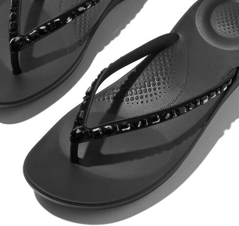 FITFLOP للسيدات IQUSHION متعدد البلورات مريحة فليب الوجه الوسيطة in Kuwait