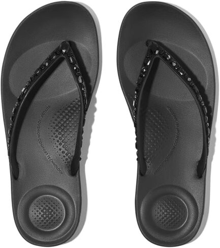 FITFLOP للسيدات IQUSHION متعدد البلورات مريحة فليب الوجه الوسيطة in Kuwait