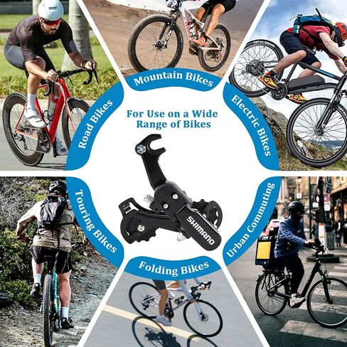 Rear Derailleur RD-TZ31A 6/7 Speed Direct Mount Derailleur for Mountain Bike Tricycle Commuter Bike Cruiser Bike in Kuwait