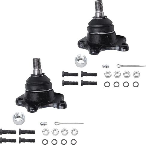 Detroit Axle - Front 12pc Suspension Kit for 86-89 Toyota 4Runner Pickup, 4 Tie Rod Ends 4 Ball Joints 2 Idler & Pitman Arms 2 Adjusting Sleeves 1986 1987 1988 1989 Replacement in Saudi Arabia