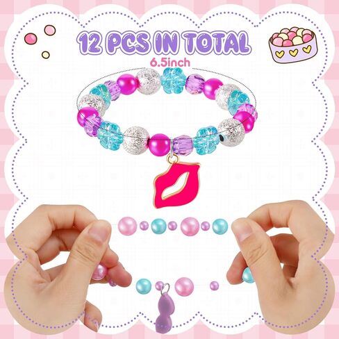 Sasylvia 12 Pcs Softball Bracelets Bulk Softball Goodie Bags Softball Party Favors Softball Jewelry Charm for Women Teens Sport Birthday Party Christmas Gifts Baseball Favor for Team in Kuwait