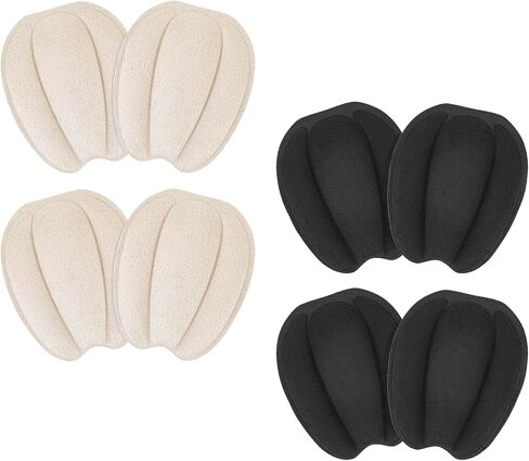4 Pairs Tongue Pads for Shoes,Heel Cushions for Womens Shoes, Non Slip Heel Inserts,Size Large, Reduce Friction in Saudi Arabia