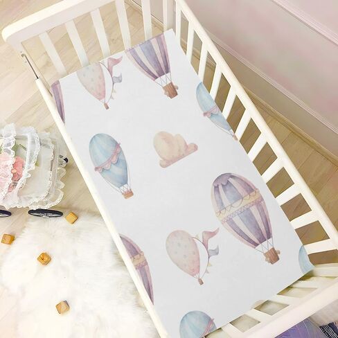 World Map Crib Sheets for Boys and Girls, Fitted Baby Crib Sheets Soft and Breathable Mini Crib Sheets 39 X 27 X Inches in Kuwait
