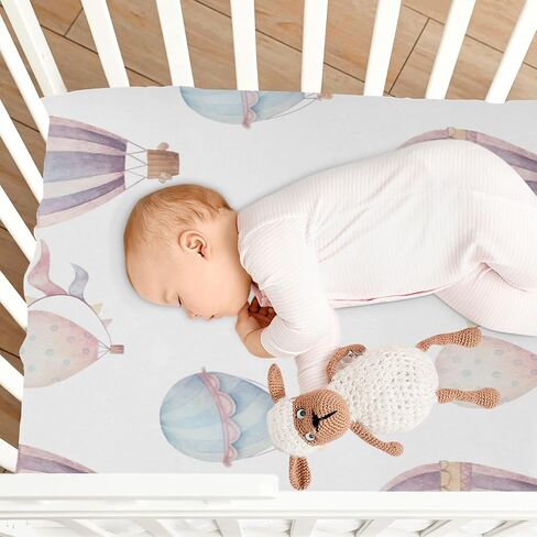 World Map Crib Sheets for Boys and Girls, Fitted Baby Crib Sheets Soft and Breathable Mini Crib Sheets 39 X 27 X Inches in Kuwait