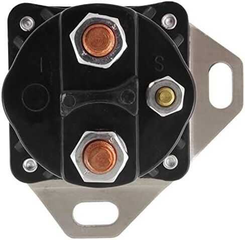 New 12 Volt 100 Amp Solenoid Compatible with Ford & Prestolite Applications Replaces E4FZ-11450-A, E59F-11450-AA, E5TZ-11450-A, E67F-11540-AA, E77F-11450-AA, E79F-11450-AA, E79F-11450-AB, SAZ-4201DX in Saudi Arabia